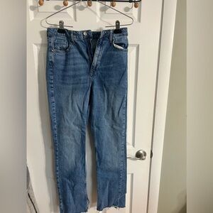 ZARA jeans, size 4, gently worn, dark wash